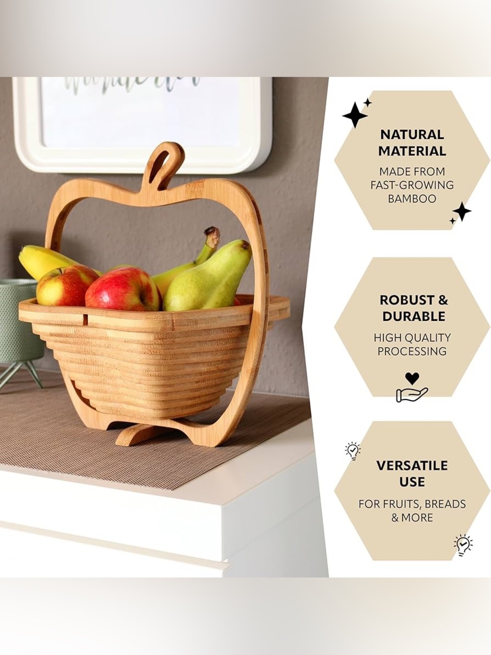 Bonnie & Pop Bamboo Cutting/Serving Board
